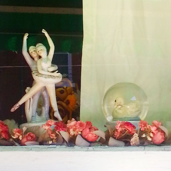 row house window diorama