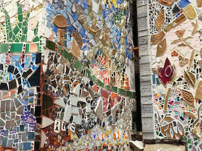 Yetta Street mosaic detail