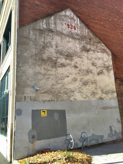 outline of 2-story "ghost house", Pittsburgh, PA