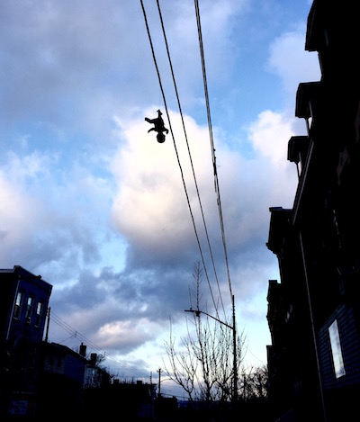 dangling baby vertical