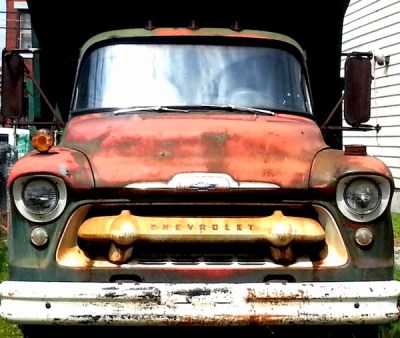 old Chevrolet truck, Pittsburgh, PA