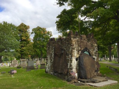 James P. Leaf mausoleum in Beaver Cemetery, Beaver, PA