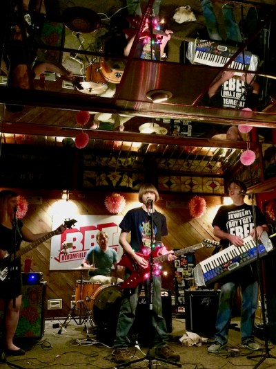 Weird Paul Rock Band performing at the Bloomfield Bridge Tavern, Pittsburgh, PA