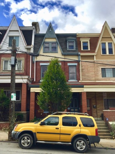 black and gold sport utility vehicle, Pittsburgh, PA