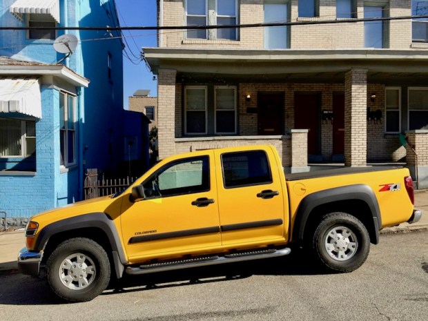 black and gold pickup truck, Pittsburgh, PA