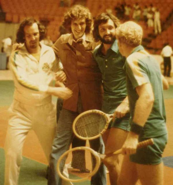 members of 1976 Pittsburgh Triangles World Team Tennis, 1976
