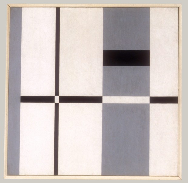 Burgoyne Diller's geometric abstraction "Second Theme"