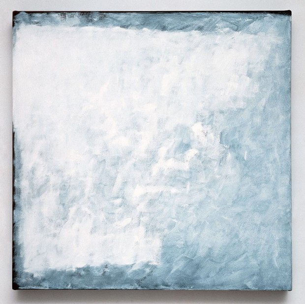 minimalist painting "Series #14 (White)" by Robert Ryman