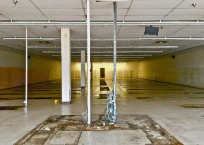 vacant retail space in former Northern Lights Shopping Center, Conway, PA
