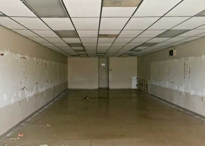 vacant retail space in former Northern Lights Shopping Center, Conway, PA