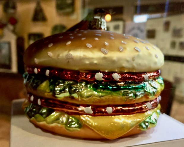 Big Mac Christmas ornament, Big Mac Museum, North Huntingdon, PA