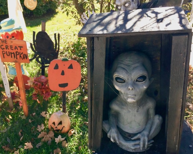 Halloween decorations at home in Beaver, PA