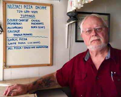 J.T. Sassak, third-generation owner of Nuzzaci Pizza Shoppe