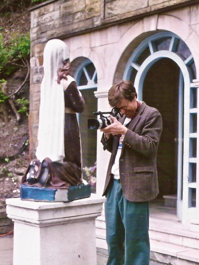 filmmaker David Craig with video camera
