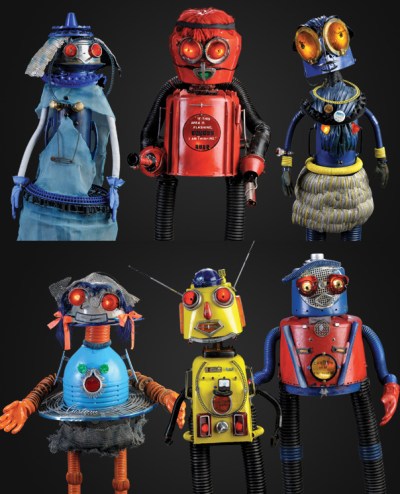 art robots created by DeVon Smith